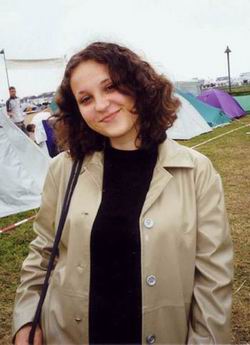Mandy im Landesjugendcamp 2001...